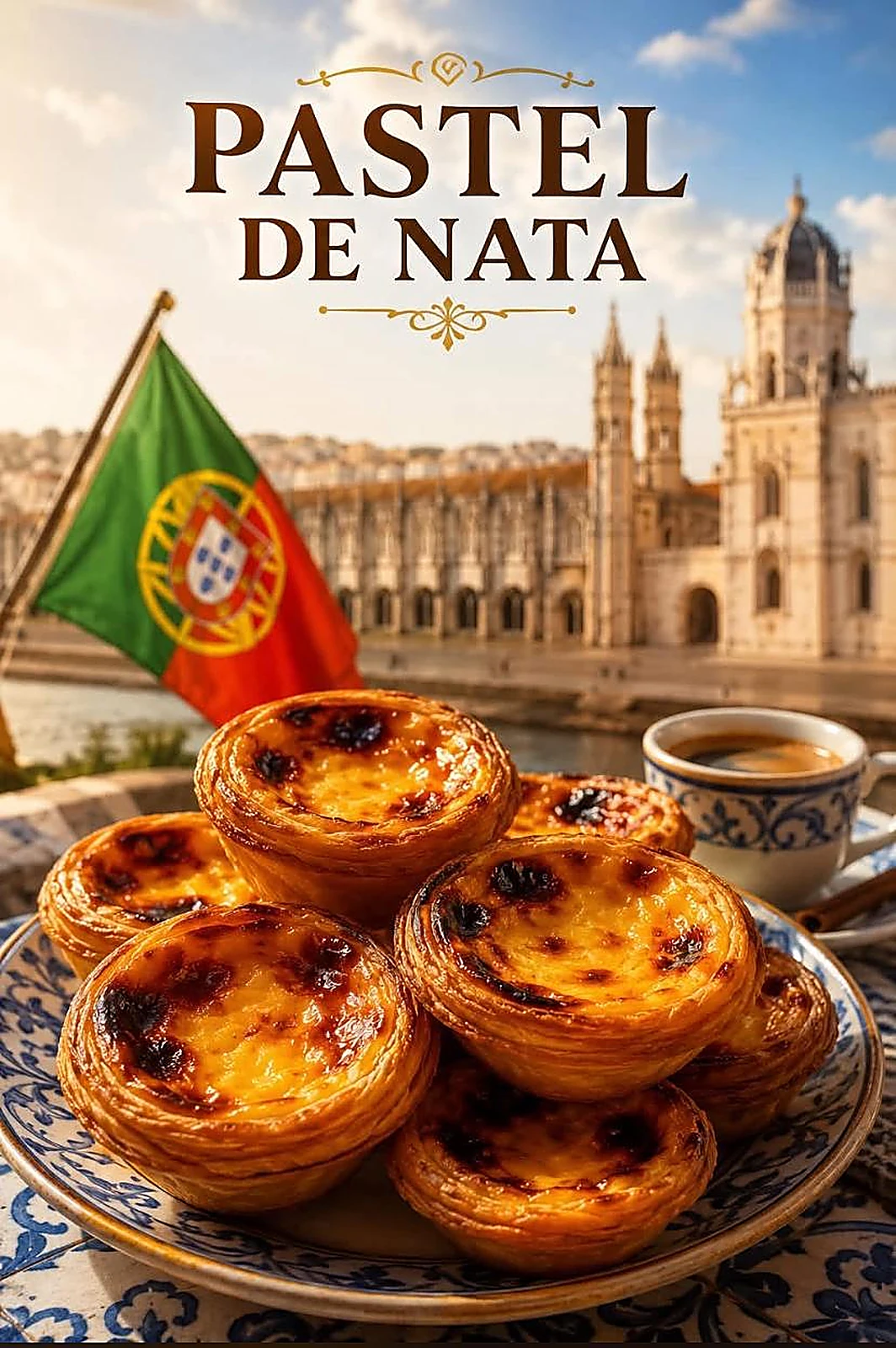 Pastel de Nata with Portuguese inspiration